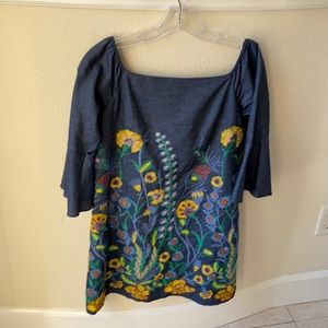 Alice + Olivia Embroidered Dress